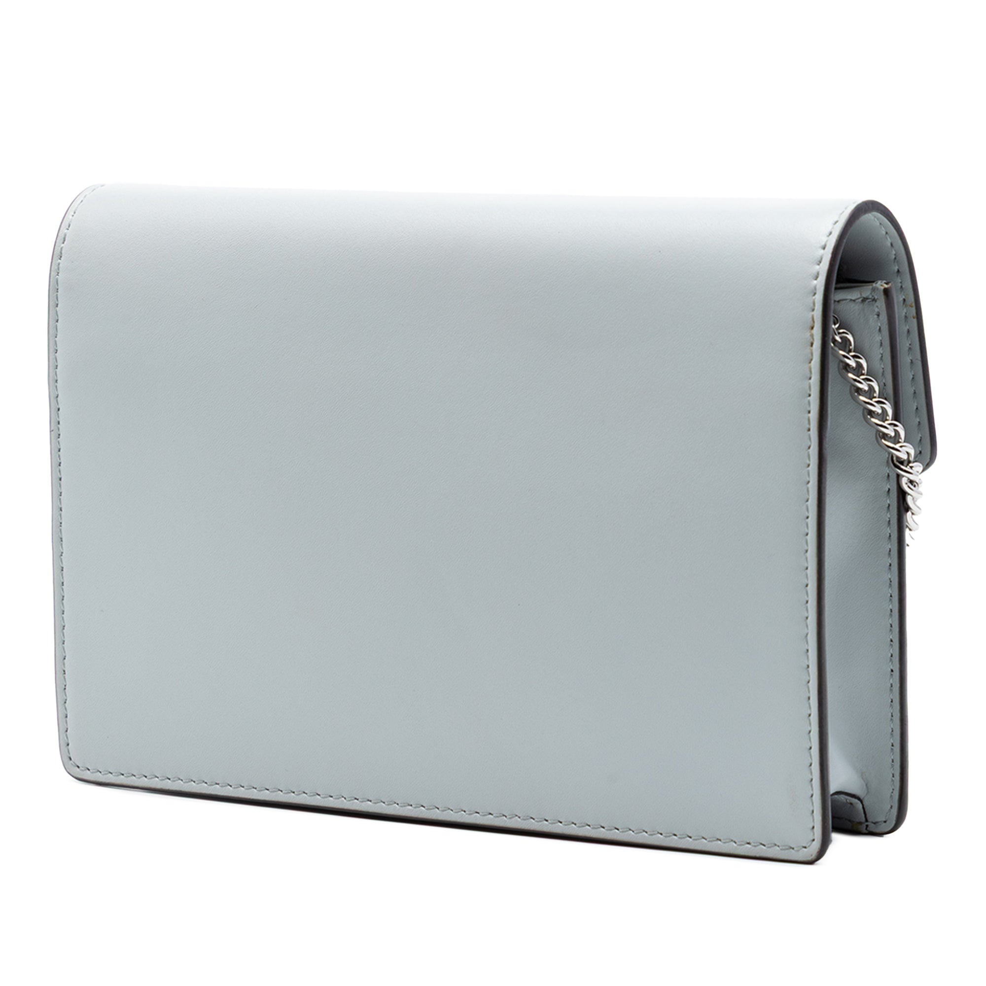 Leather F Is Fendi Envelope Wallet On Chain