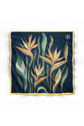 Nocturne Garden Silk Scarf