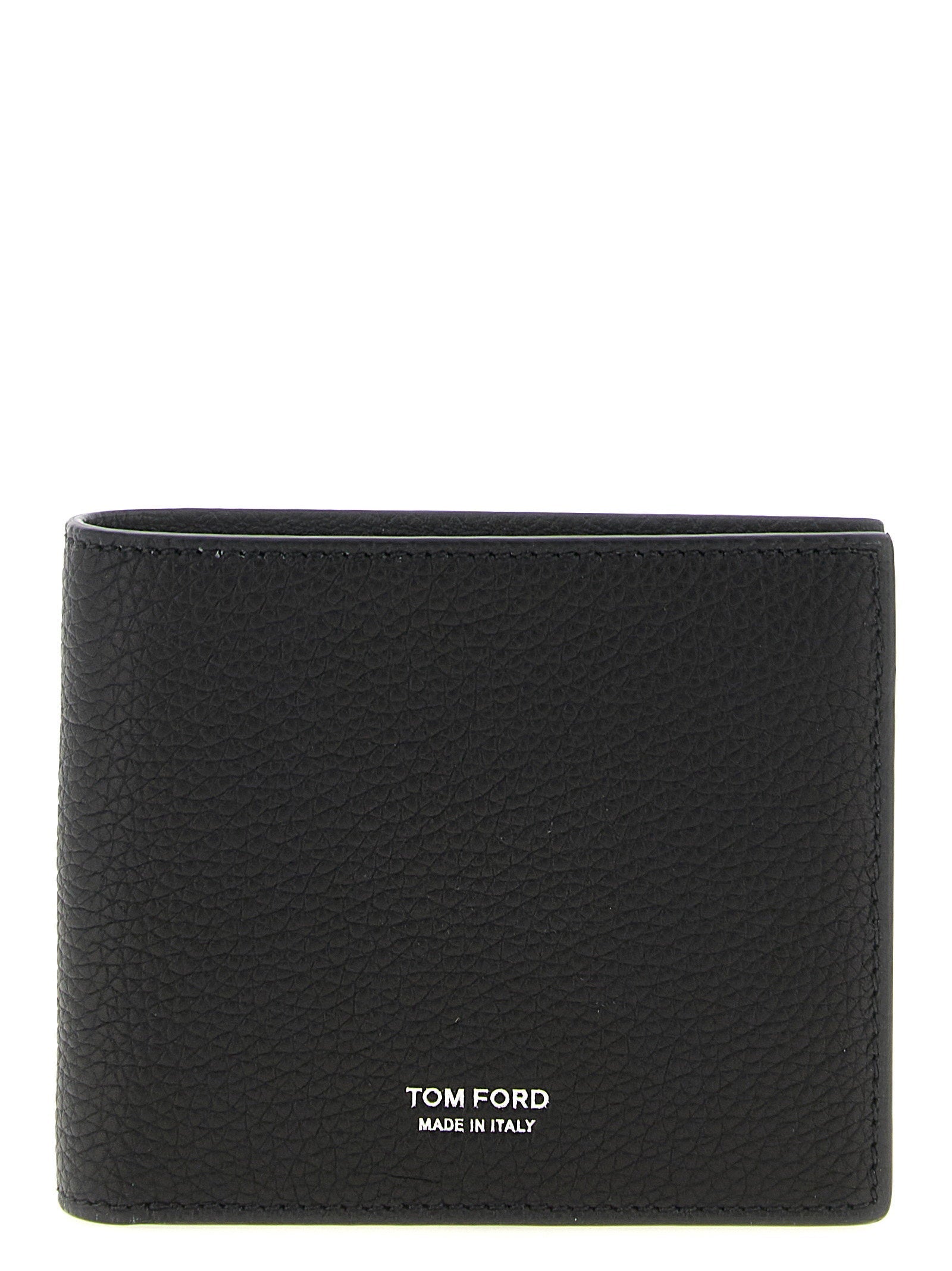 Tom Ford Textured Leather Wallet — Black