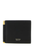 Tom Ford Hammered Leather Wallet — Black