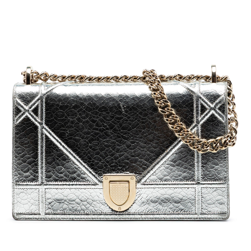 Medium Metallic Crackled Deerskin Diorama Flap