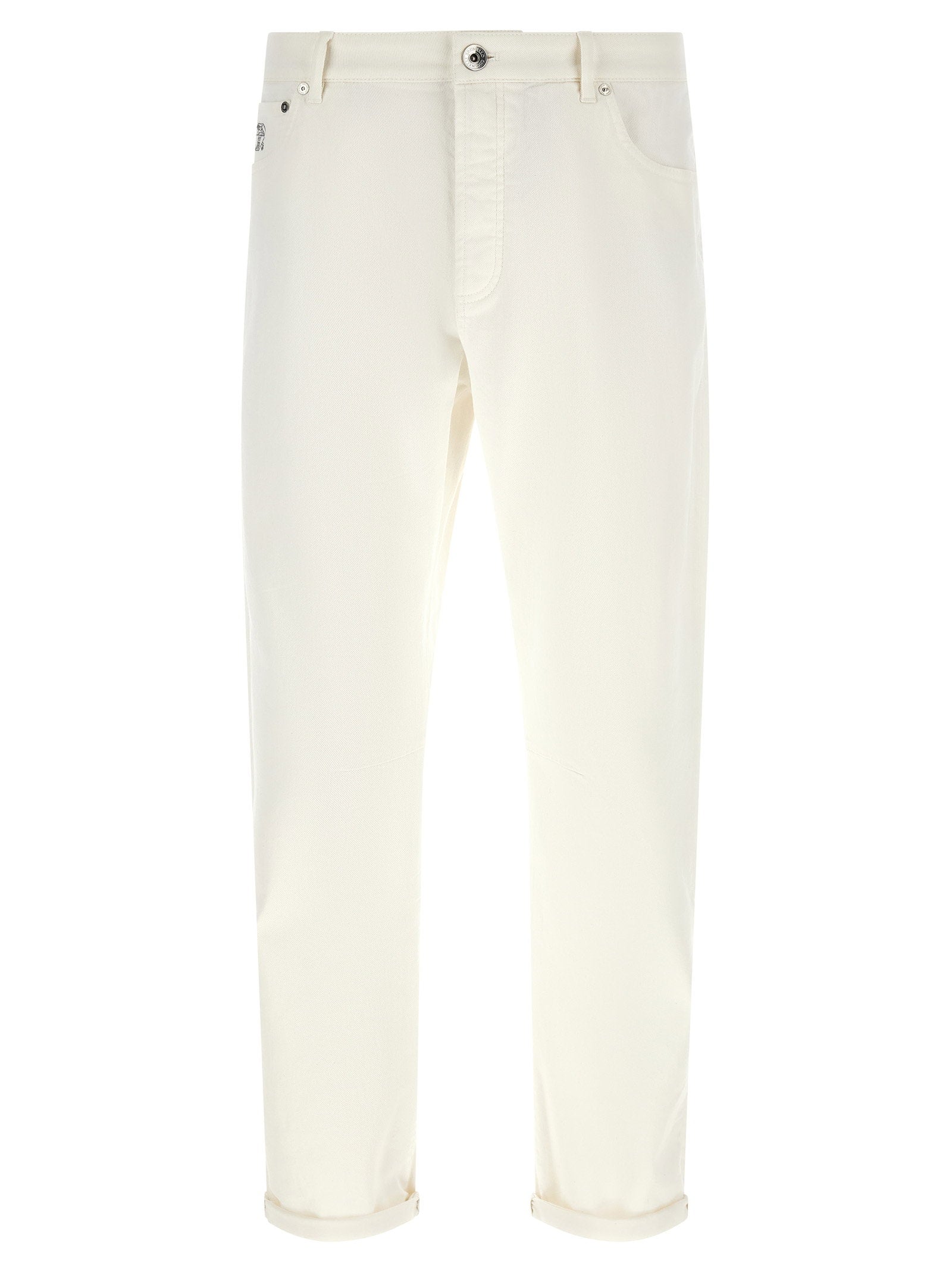 Brunello Cucinelli Tino Jeans — White