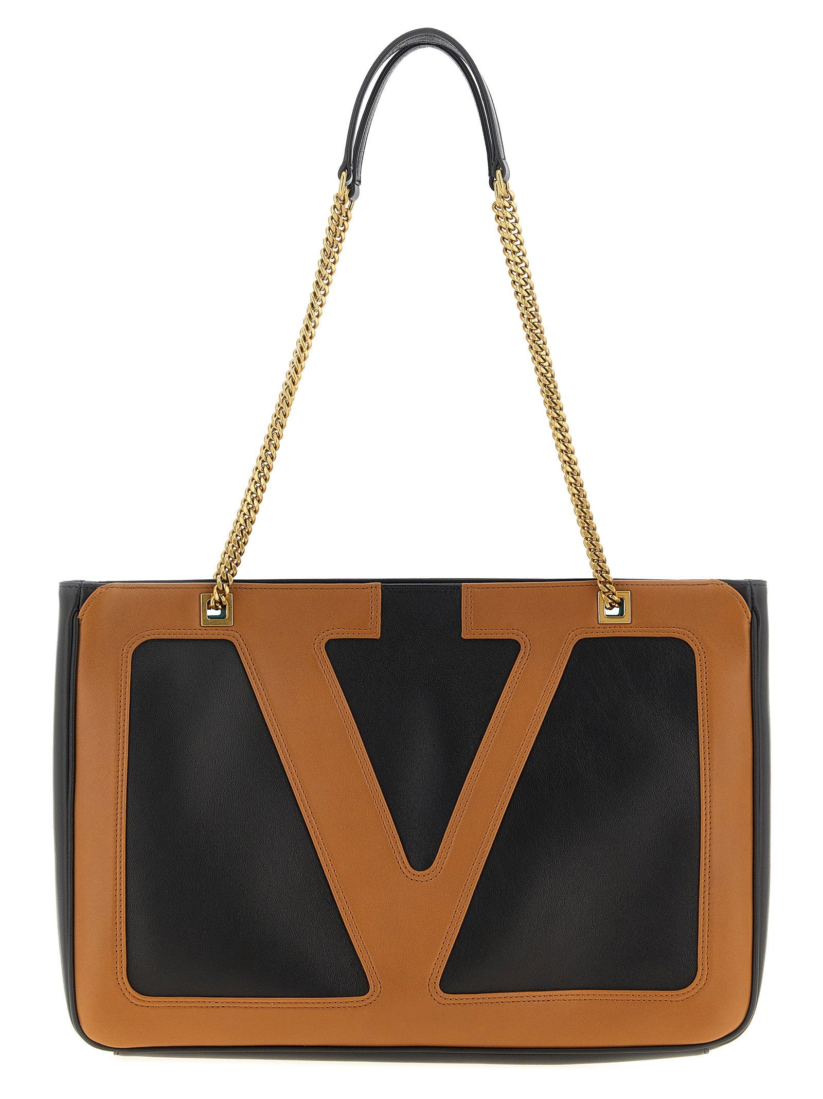 Valentino Garavani Viva Superstar Shoulder Bag — Black