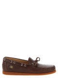Valentino Garavani Palm Avenue Boat Shoe — Brown