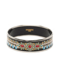 Wide Printed Enamel Bangle 70