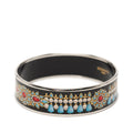 Wide Printed Enamel Bangle 70