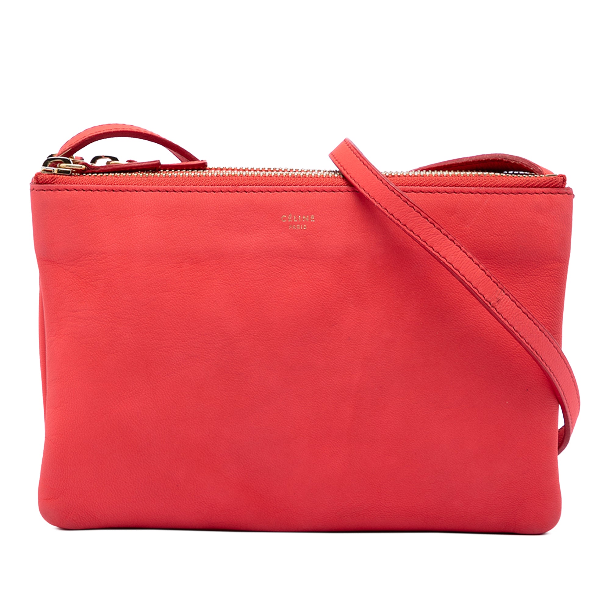 Small Lambskin Trio Crossbody