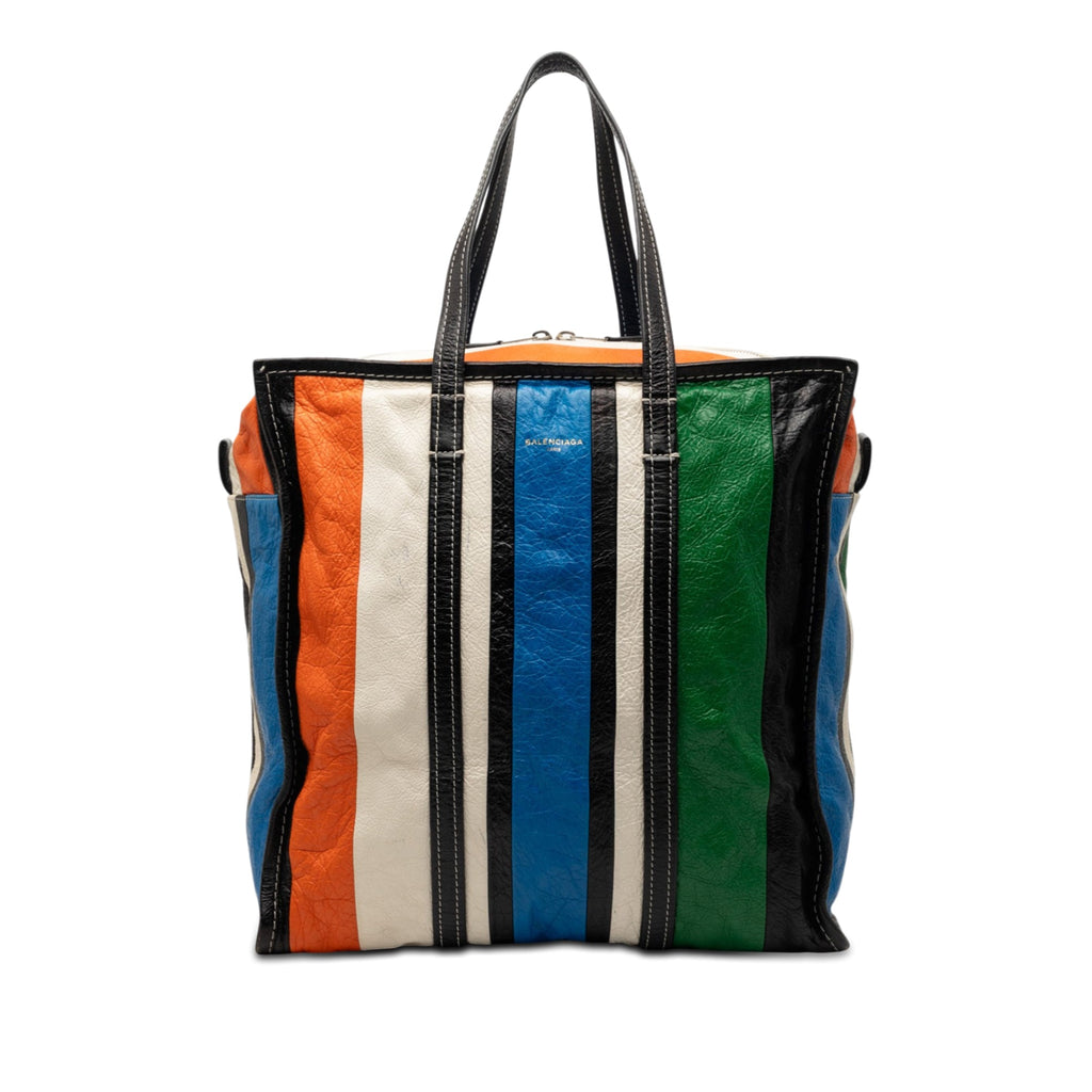 Lambskin Bazar Shopper Satchel M