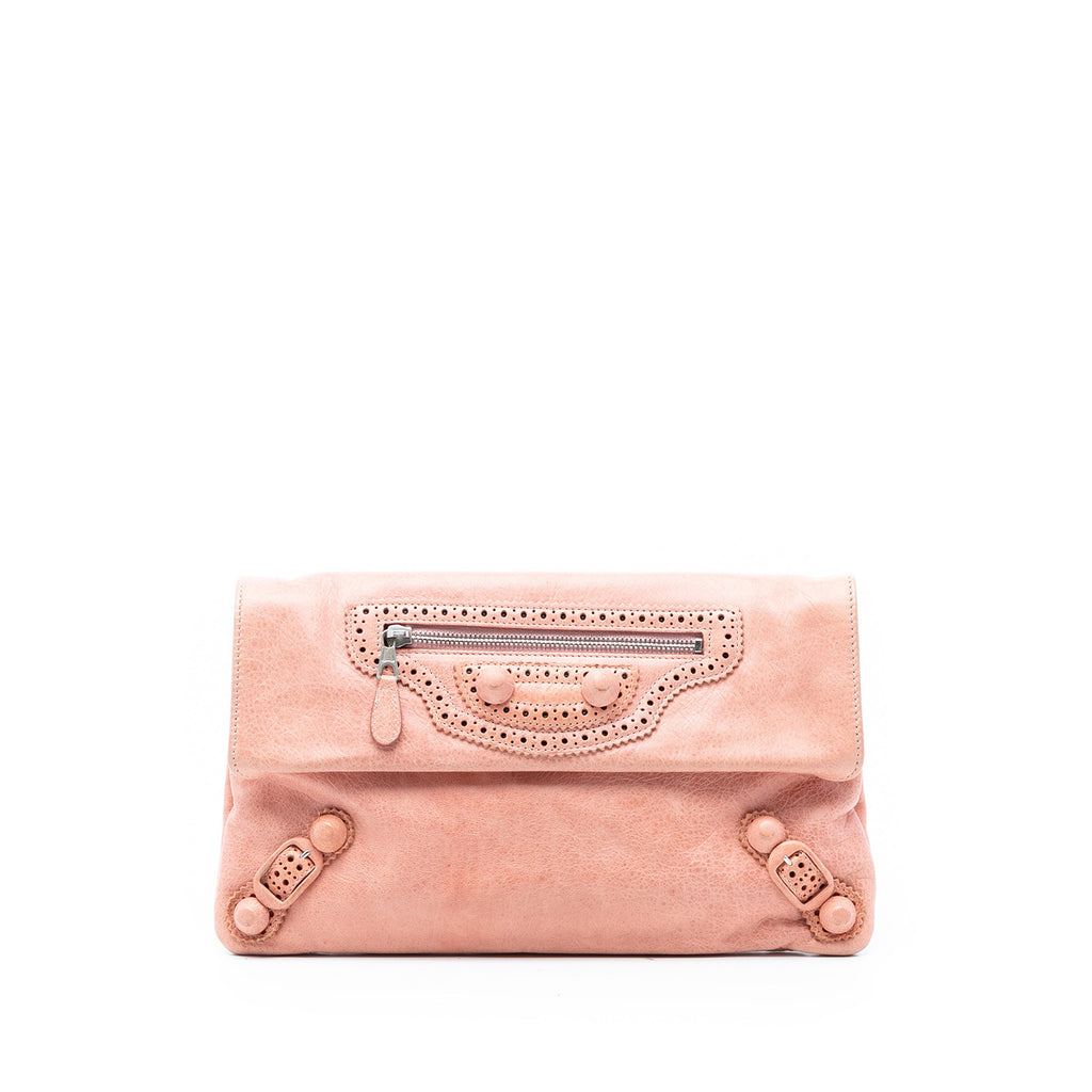 Lambskin Motocross Giant 21 Envelope Clutch