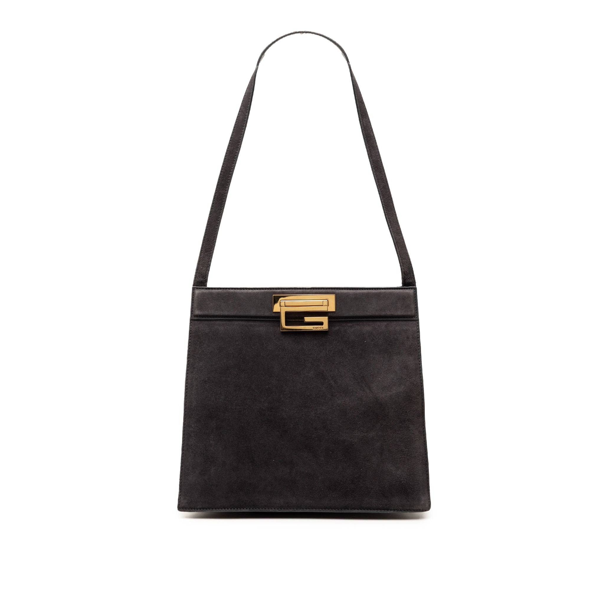 Suede Square G Shoulder Bag