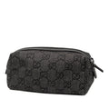GG Denim Cosmetic Pouch