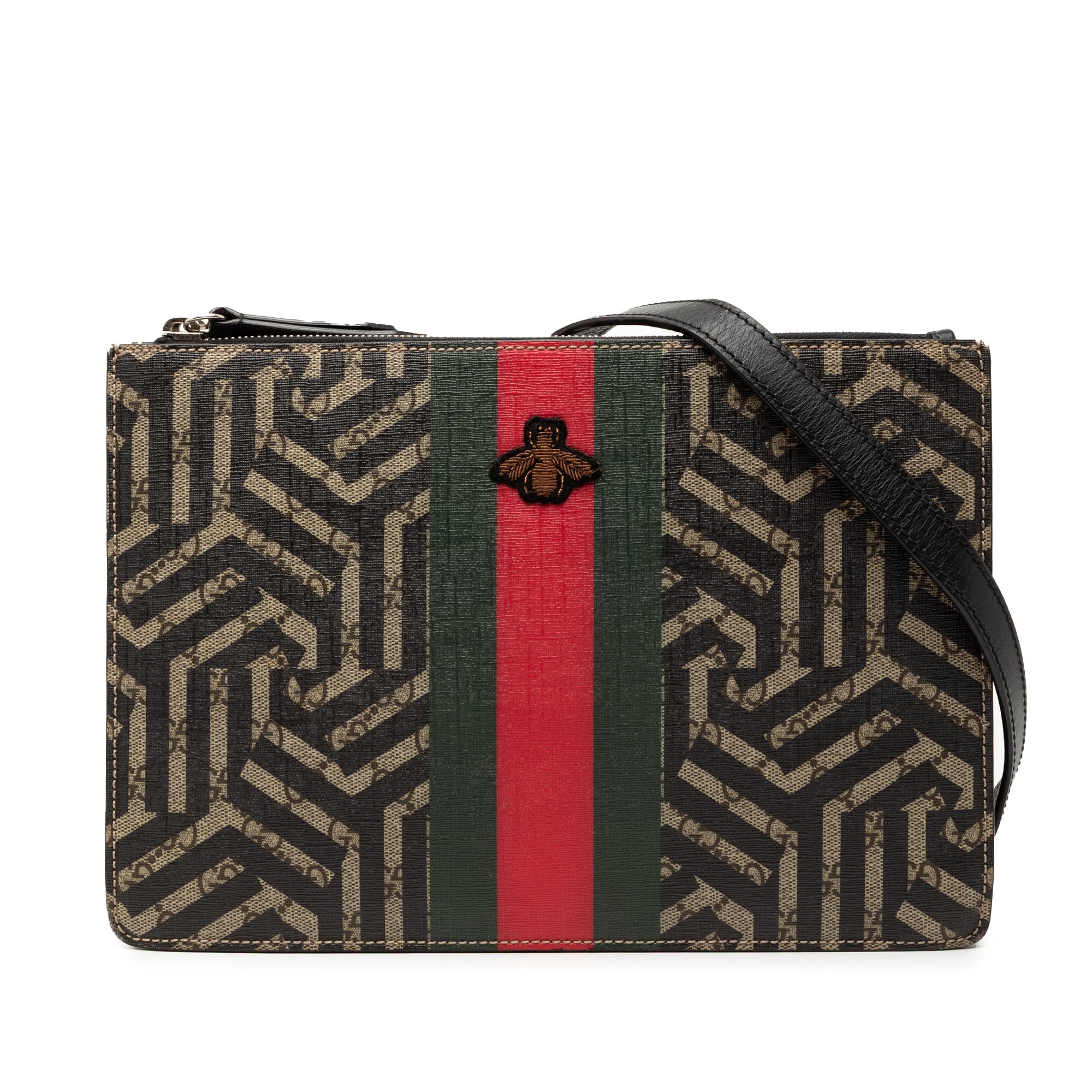 GG Supreme Kaleido Bee Crossbody