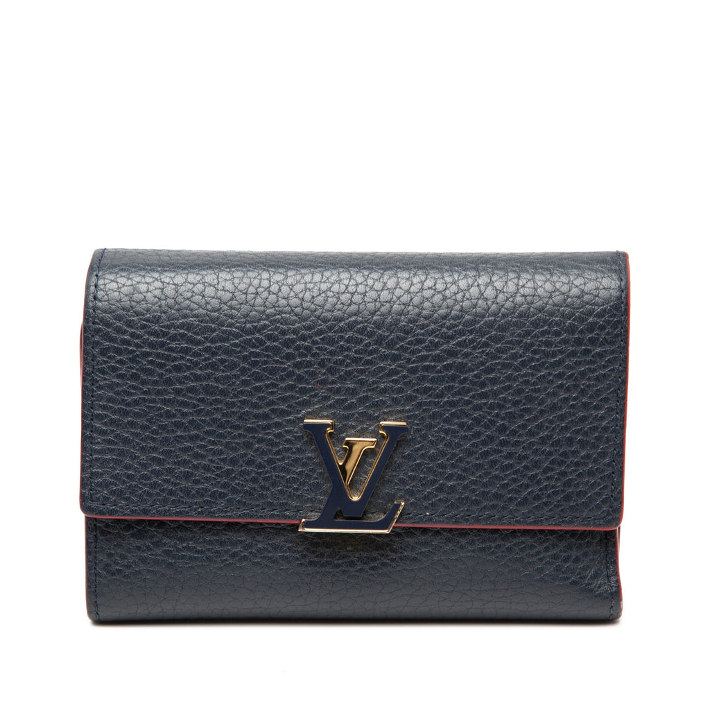 Taurillon Capucines Compact Wallet