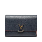 Taurillon Capucines Compact Wallet