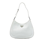 Spazzolato Leather Cleo Shoulder Bag