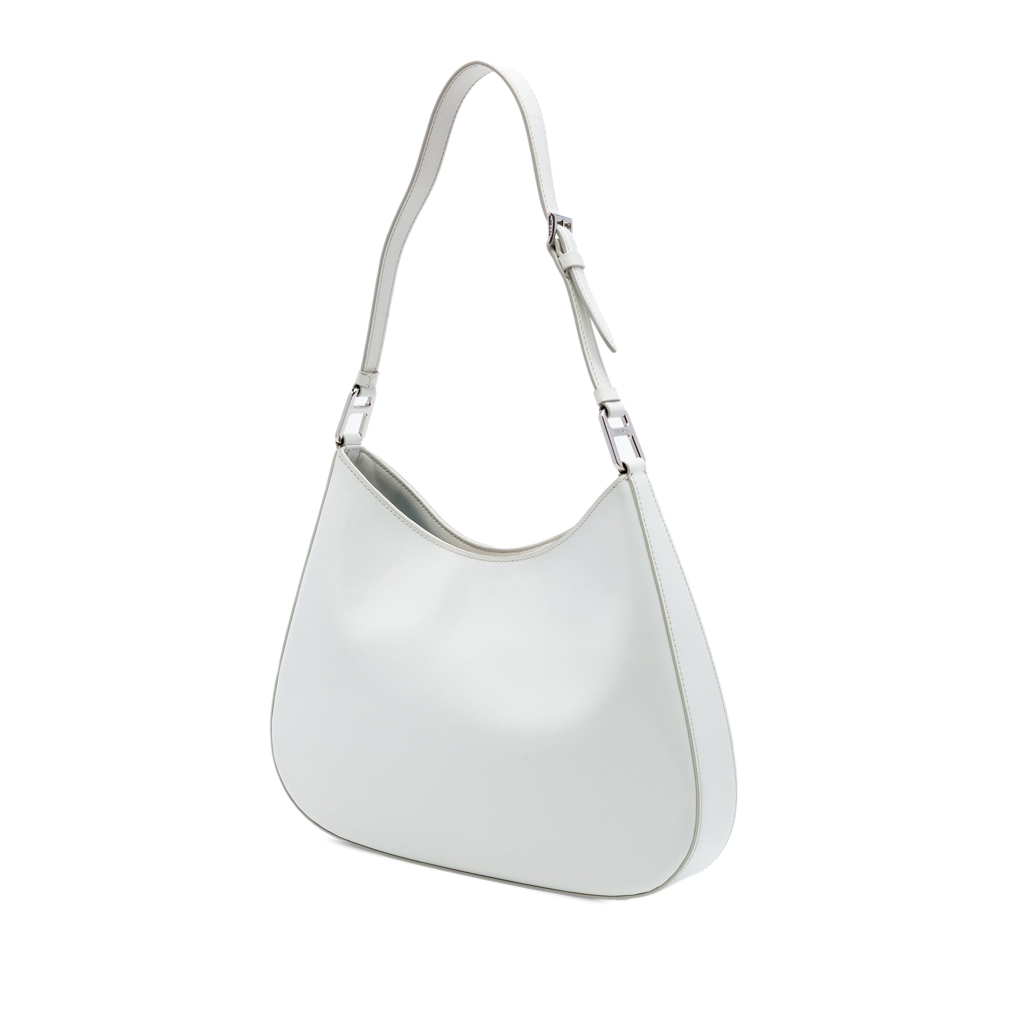 Spazzolato Leather Cleo Shoulder Bag