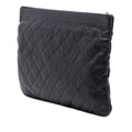 Medium Quilted Caviar Boy O Case Clutch