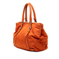 Soft Calf Trimmed Tessuto Satchel