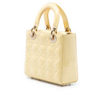 Small Patent Cannage Lady Dior