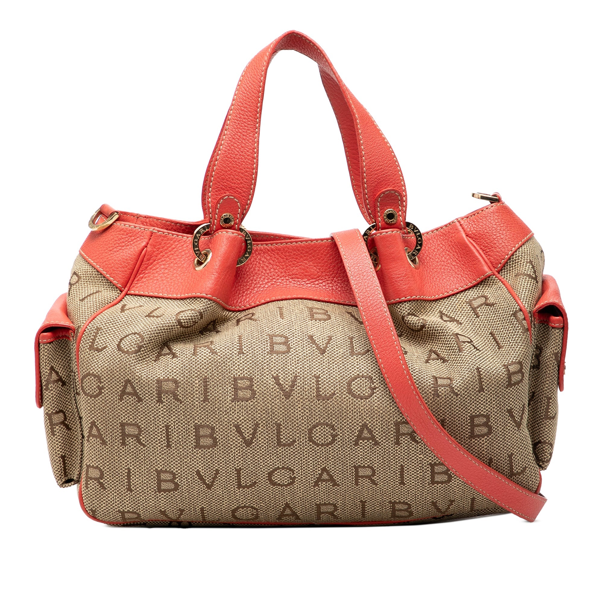Logomania Canvas Satchel