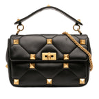 Large Nappa Roman Stud Satchel
