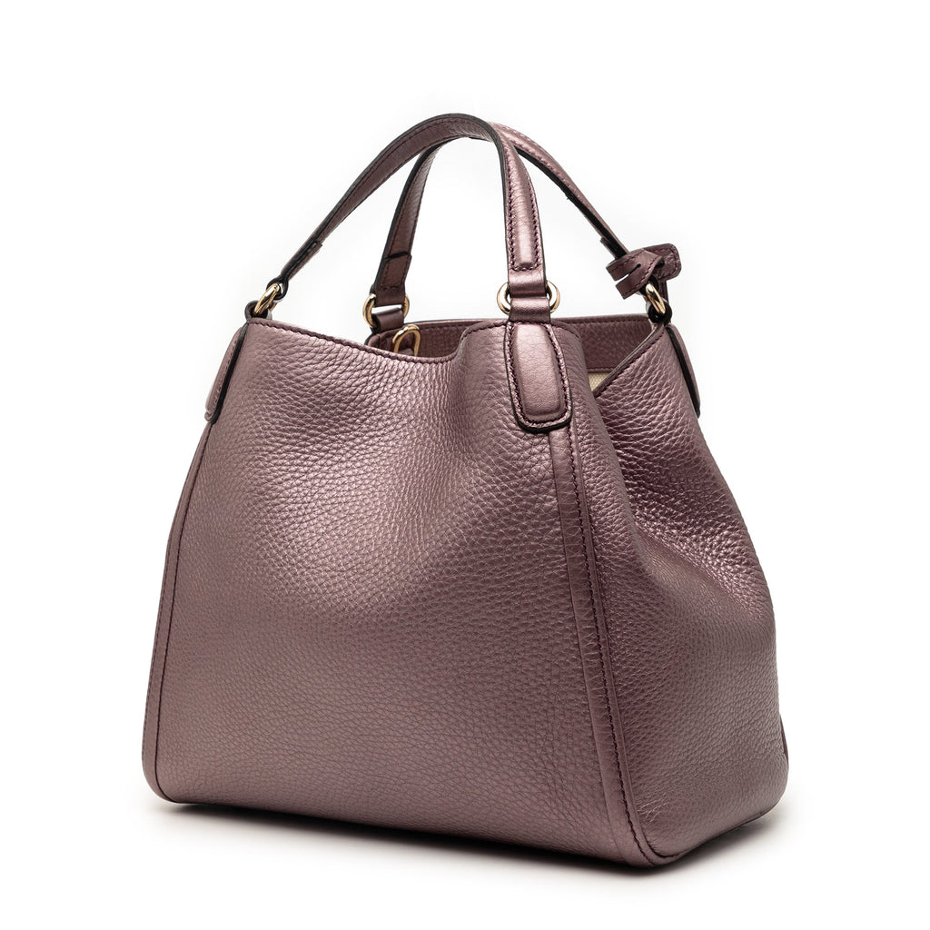 Small Calfskin Soho Satchel