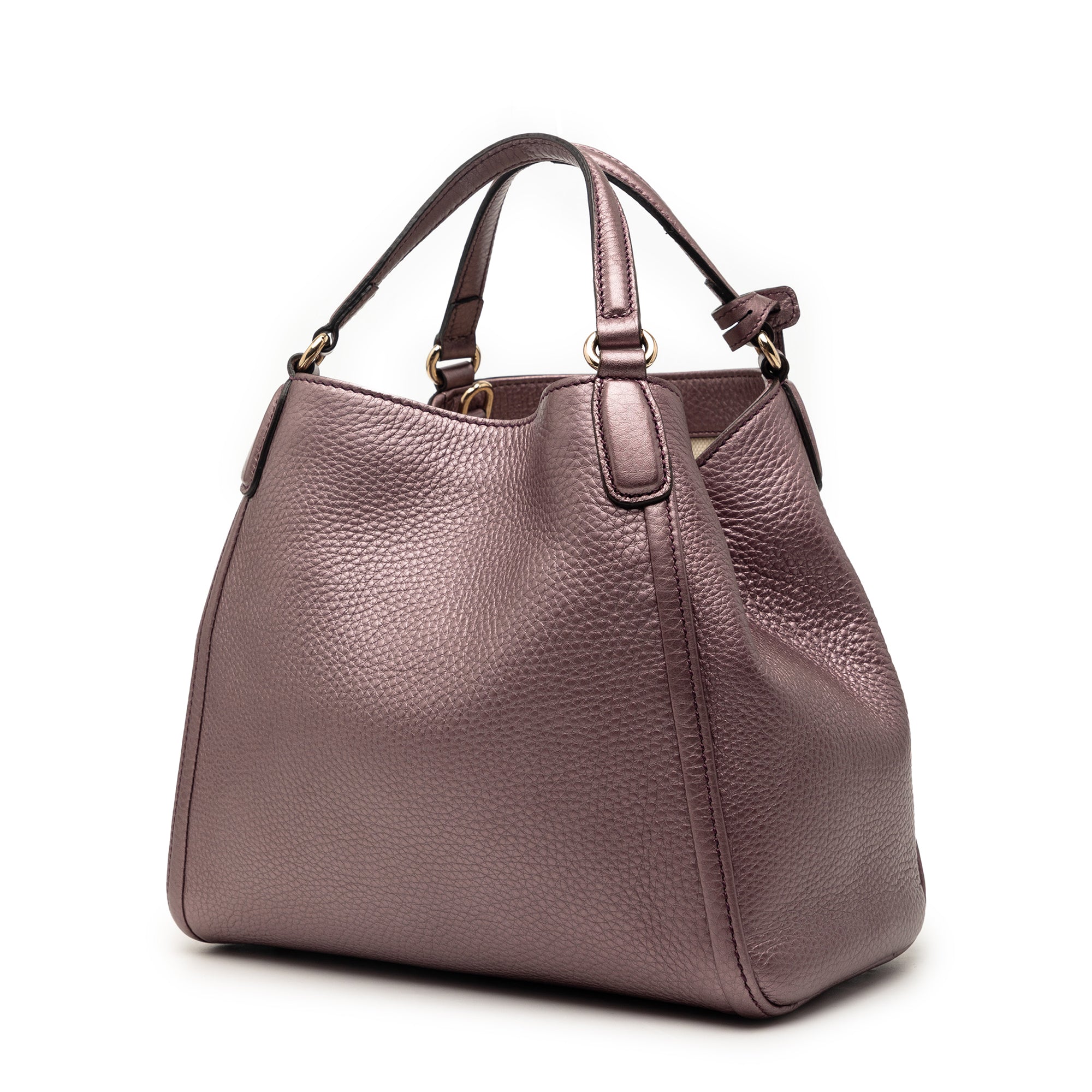 Small Calfskin Soho Satchel
