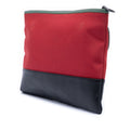 Canvas and Nappa Intrecciato Clutch
