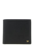 Tom Ford Bifold Leather Wallet — Black