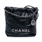 Mini Shiny Calfskin 22 Handbag