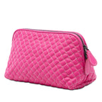 Quilted Nappa Zip Pouch