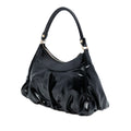 Patent Abbey D Ring Handbag