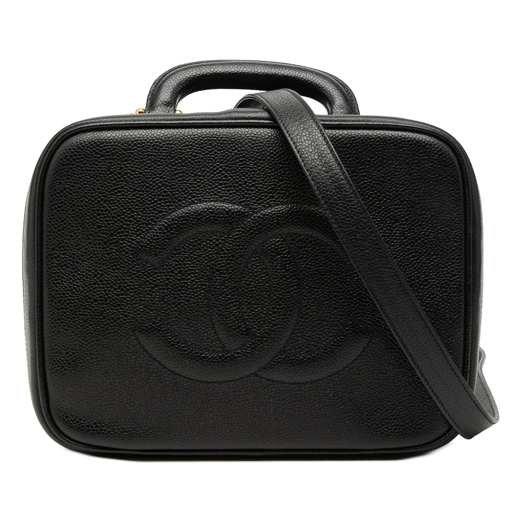 CC Caviar Vanity Case