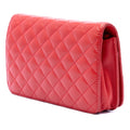 Stitched CC Quilted Lambskin Wallet on Chain
