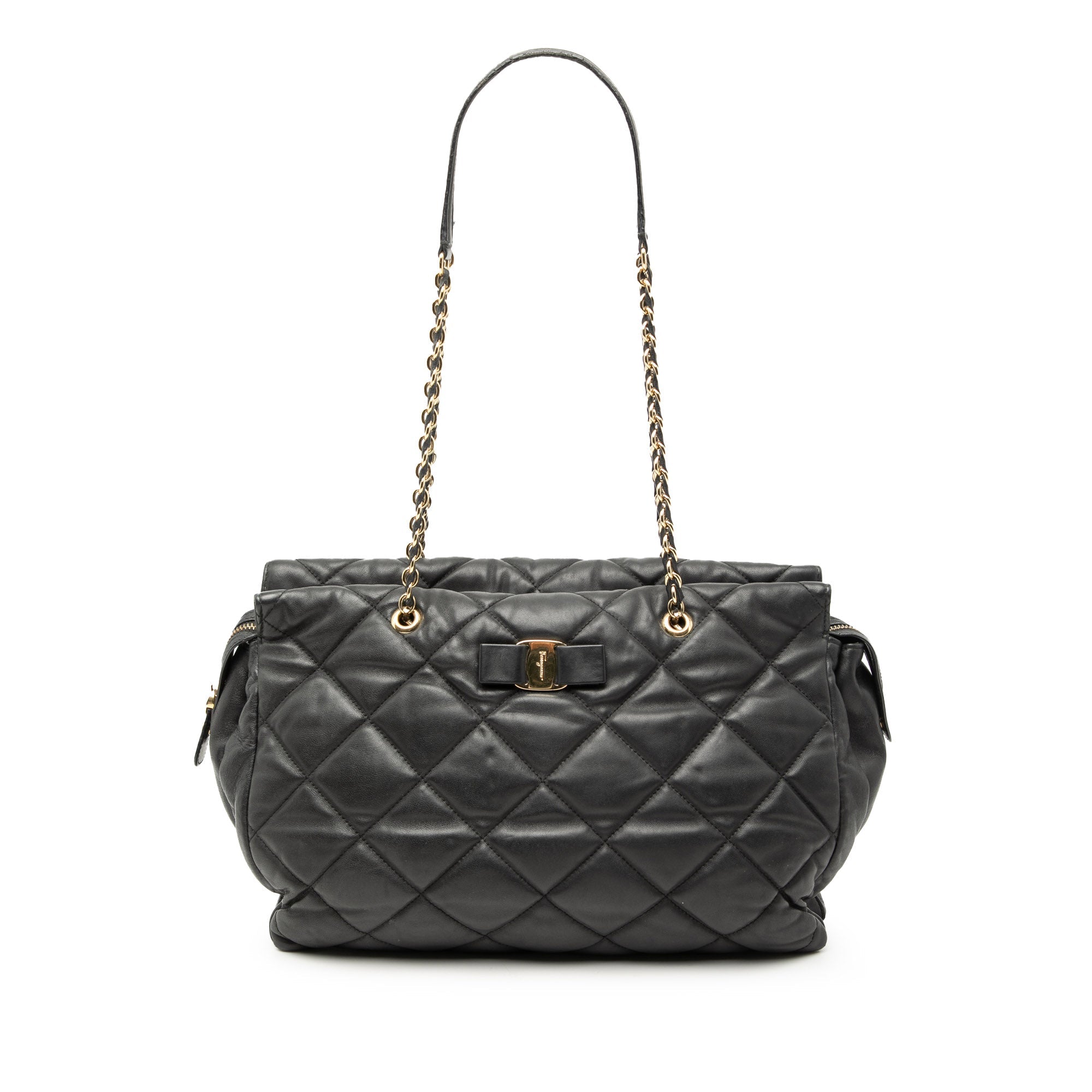 Large Quilted Nappa Vara Tote