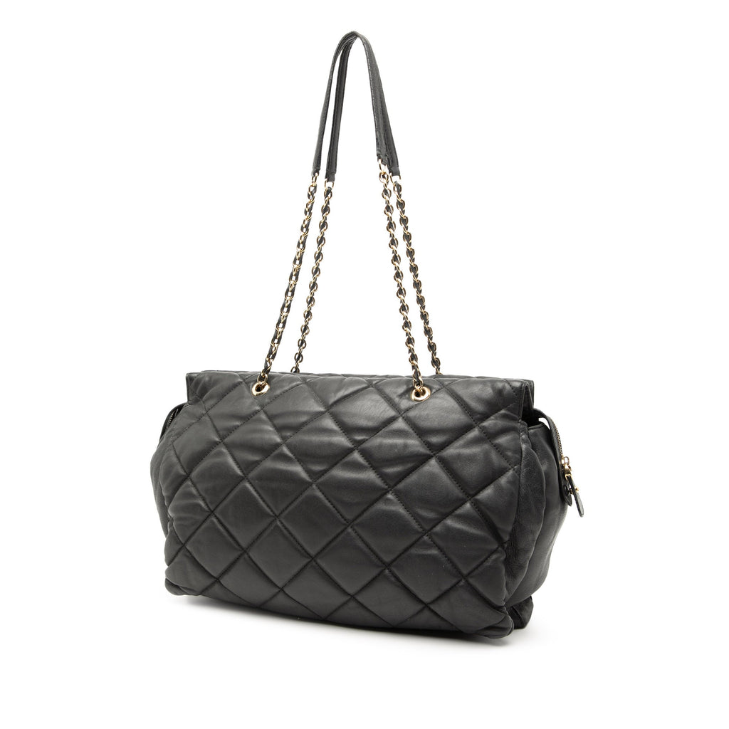 Large Quilted Nappa Vara Tote