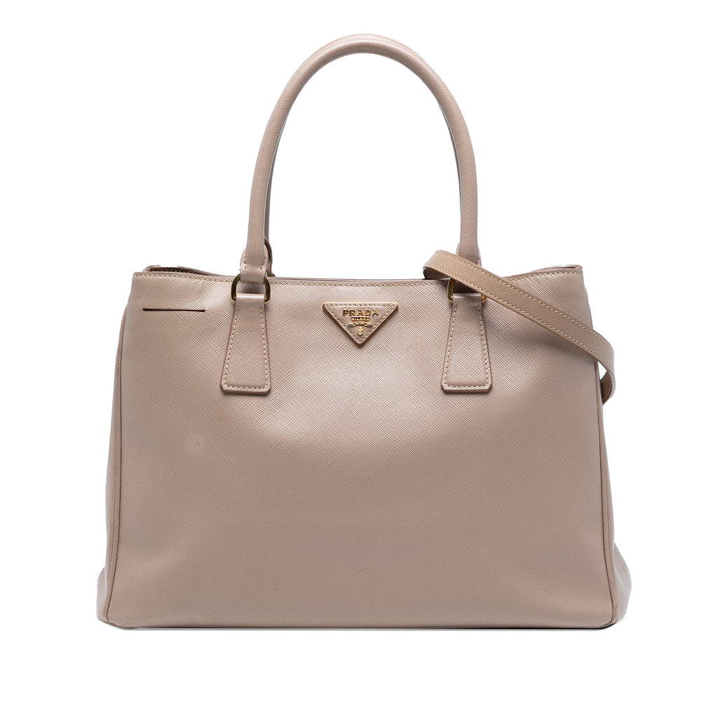 Medium Saffiano Lux Galleria Satchel