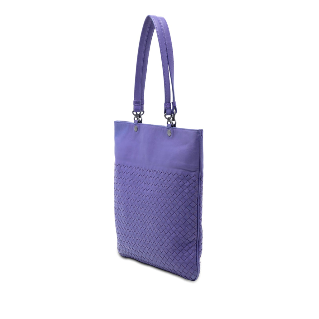 Nappa Intrecciato Flat Tote