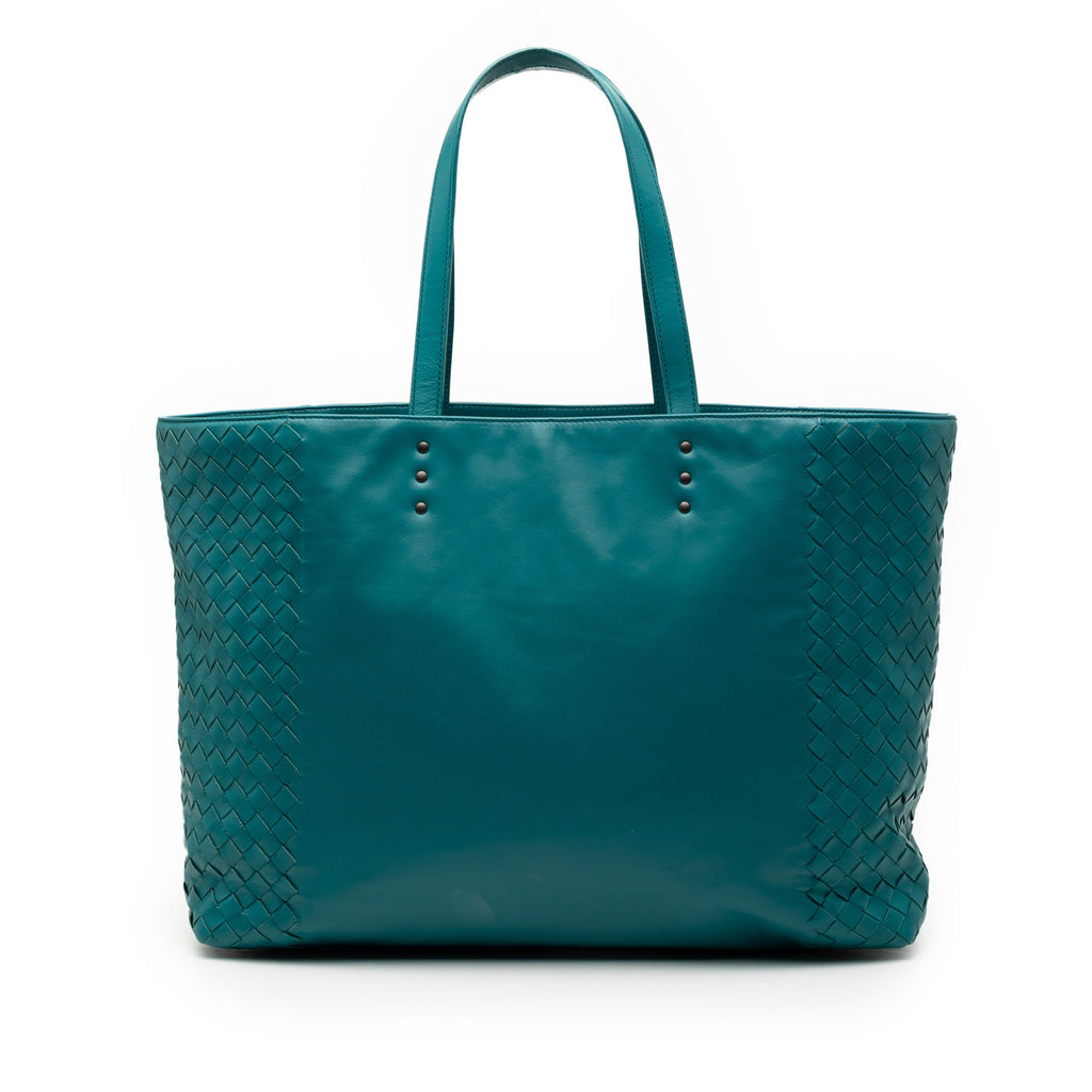 Intrecciato Trimmed Nappa Tote