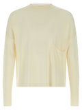 Ma'ry'ya Wool Sweater — Cream