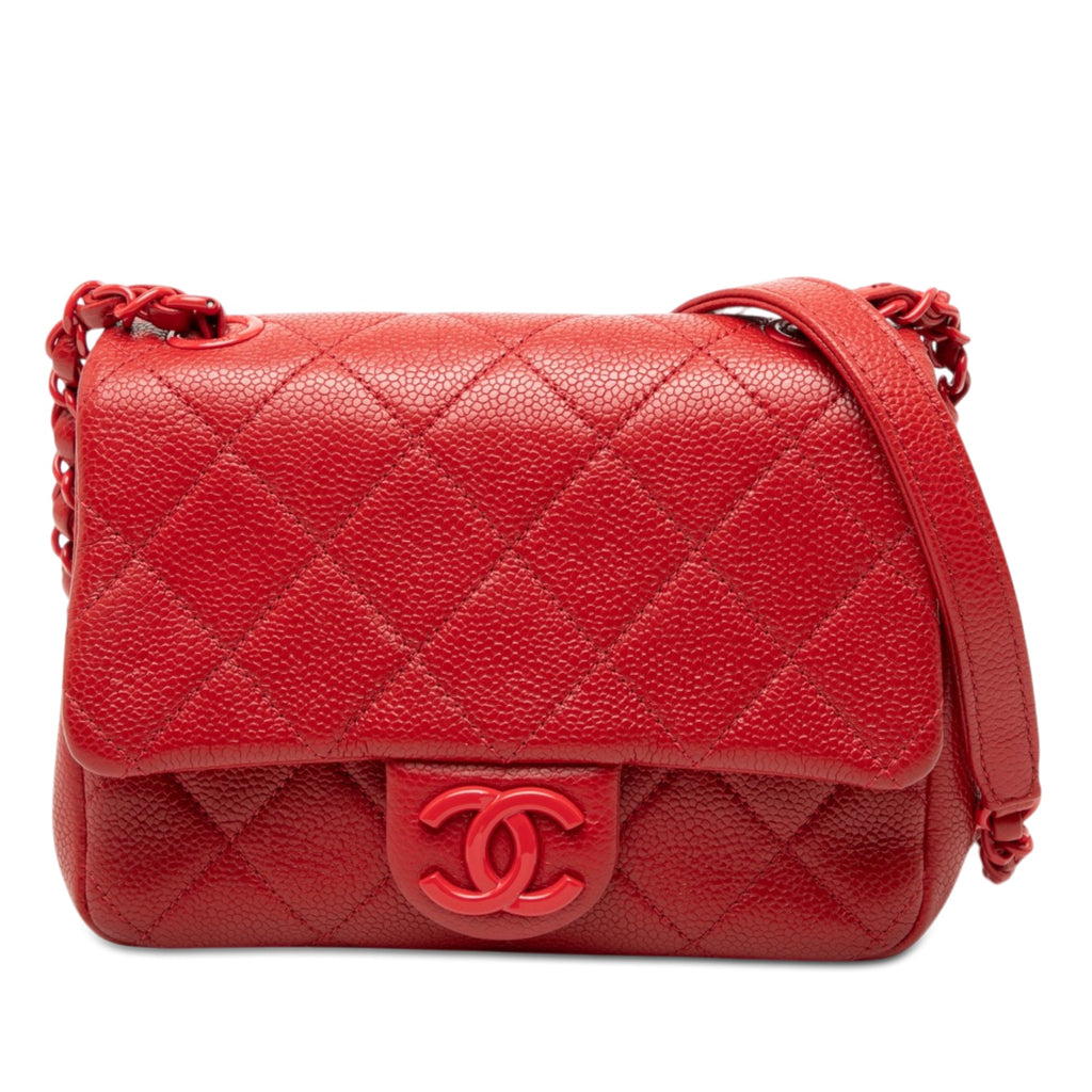 Mini Square Caviar Incognito Flap
