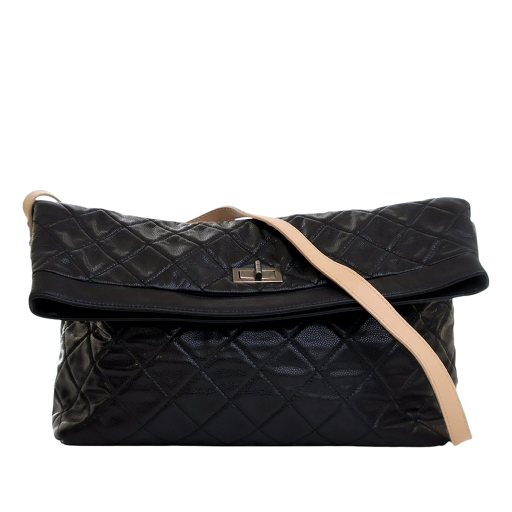 Reissue Quilted Caviar Messenger Flap