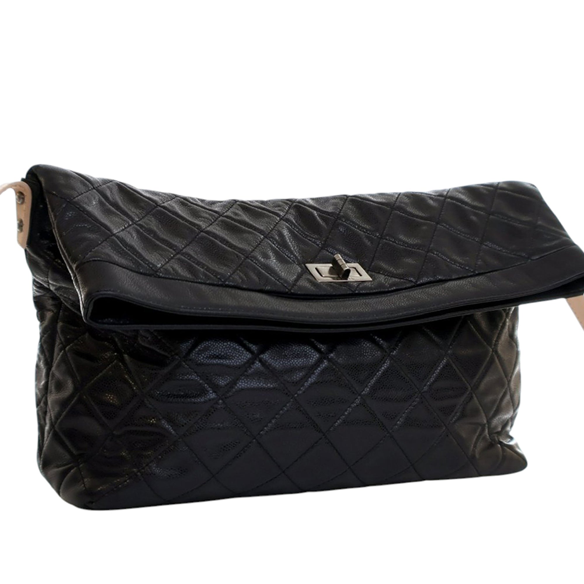 Reissue Quilted Caviar Messenger Flap