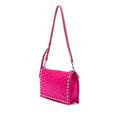 Tessuto Studded Etiquette Shoulder Bag