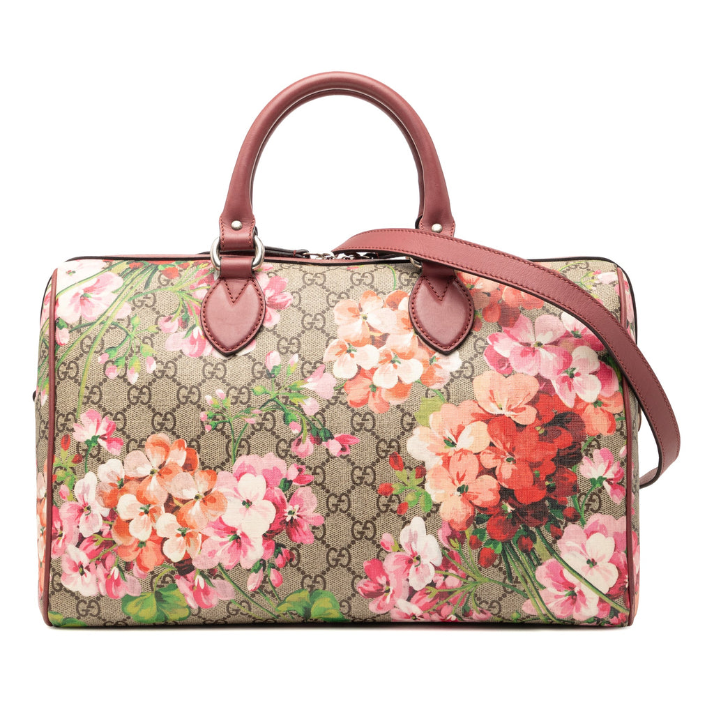 Medium GG Supreme Blooms Satchel