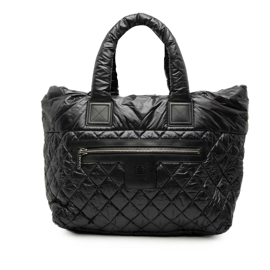 Medium Quilted Nylon Reversible Coco Cocoon Tote