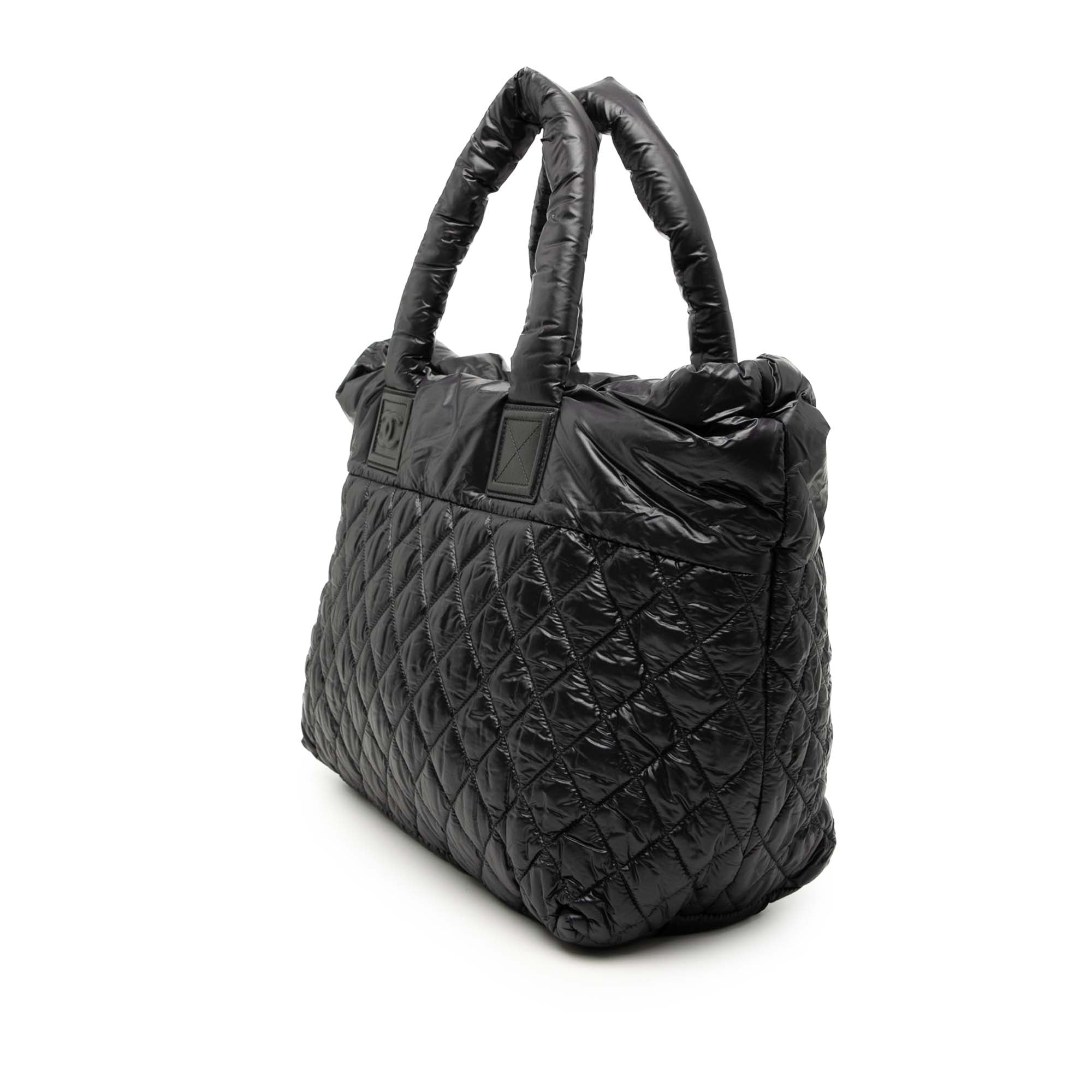 Medium Quilted Nylon Reversible Coco Cocoon Tote