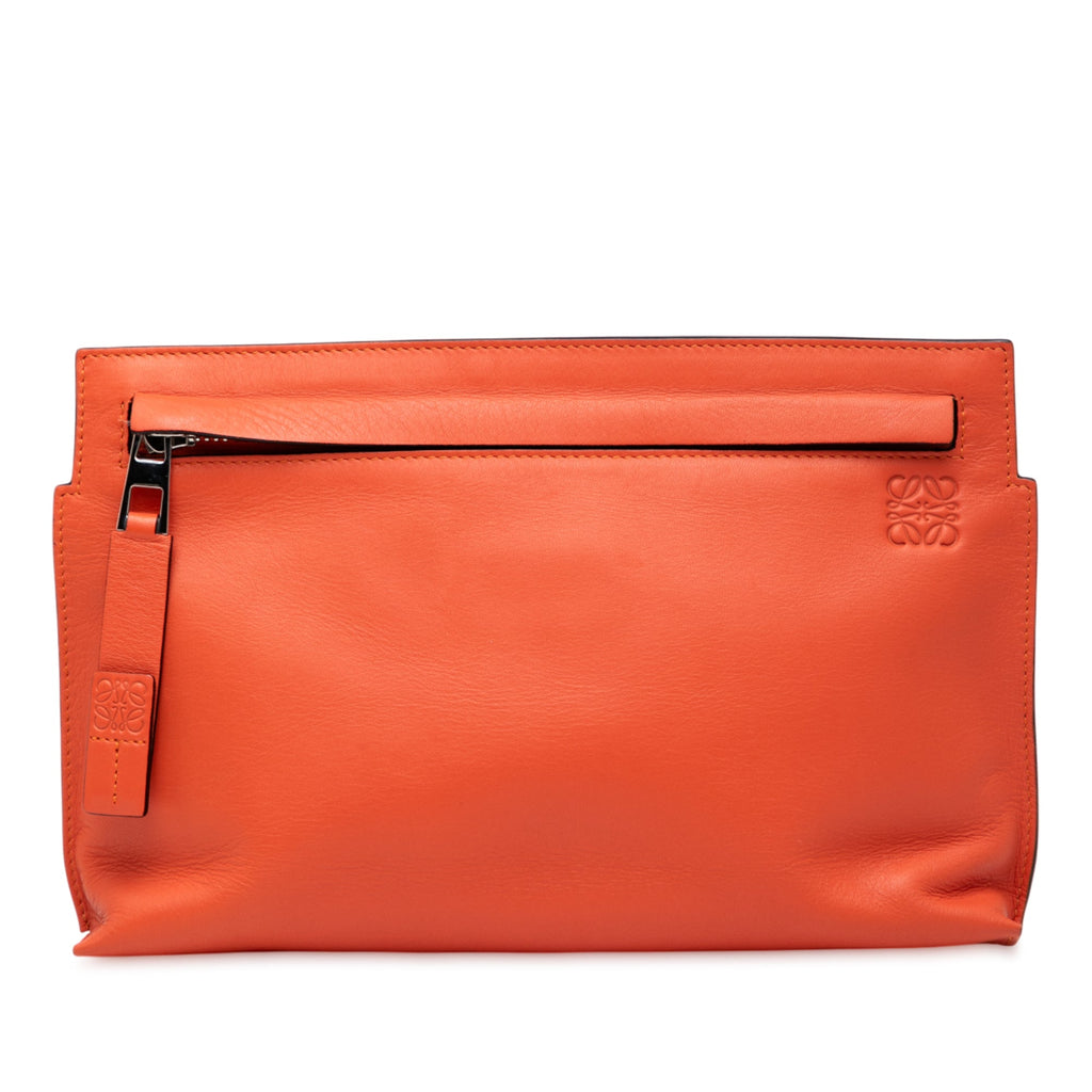 Mini Leather T Pouch