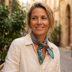 Alhambra Art Silk Square Scarf