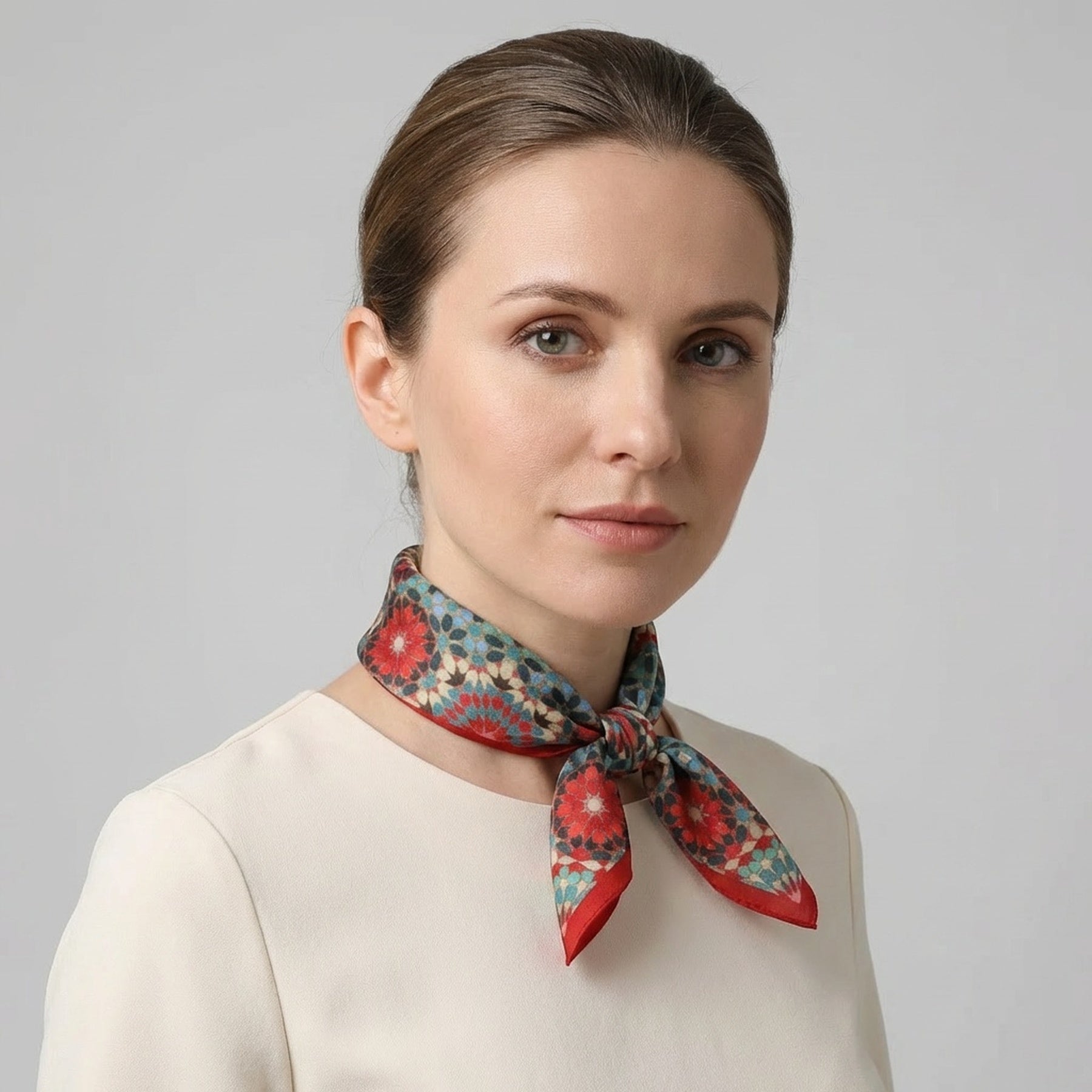 Colorful Silk Neckerchief